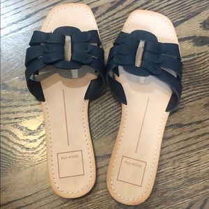 Dolce Vita Black Sandal Slides